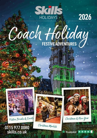 Skills 2026 Festive Holiday Brochure
